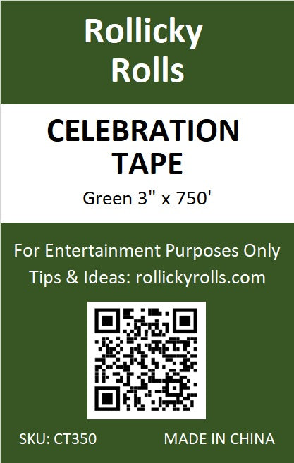 Celebration Tape - Green