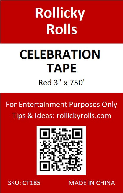 Celebration Tape - Red