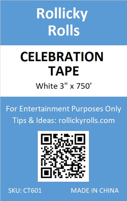 Celebration Tape - White