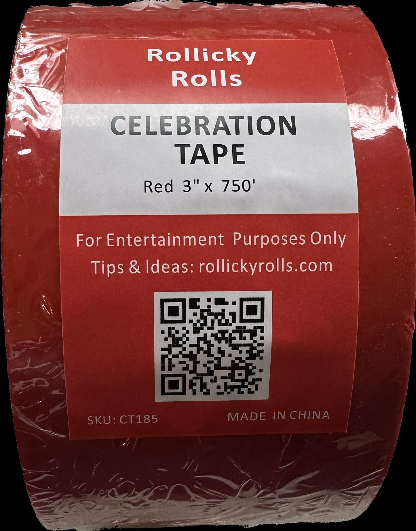 Celebration Tape - Red