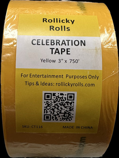 Celebration Tape - Yellow